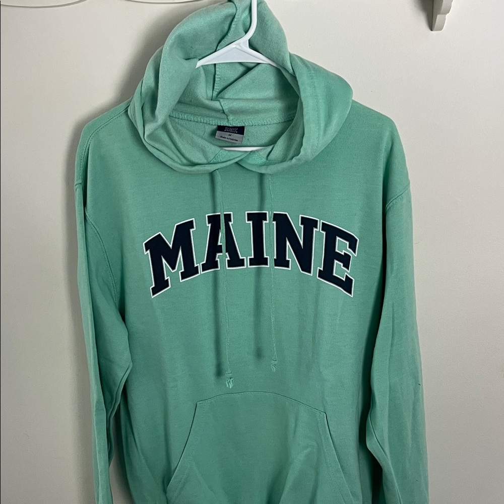 Green Maine Hoodie
